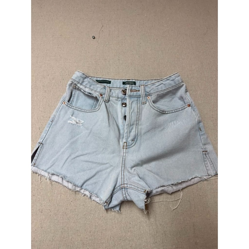 Wild Fable Women’s Size 2 Super High Rise Cutoff Denim Shorts [A77]